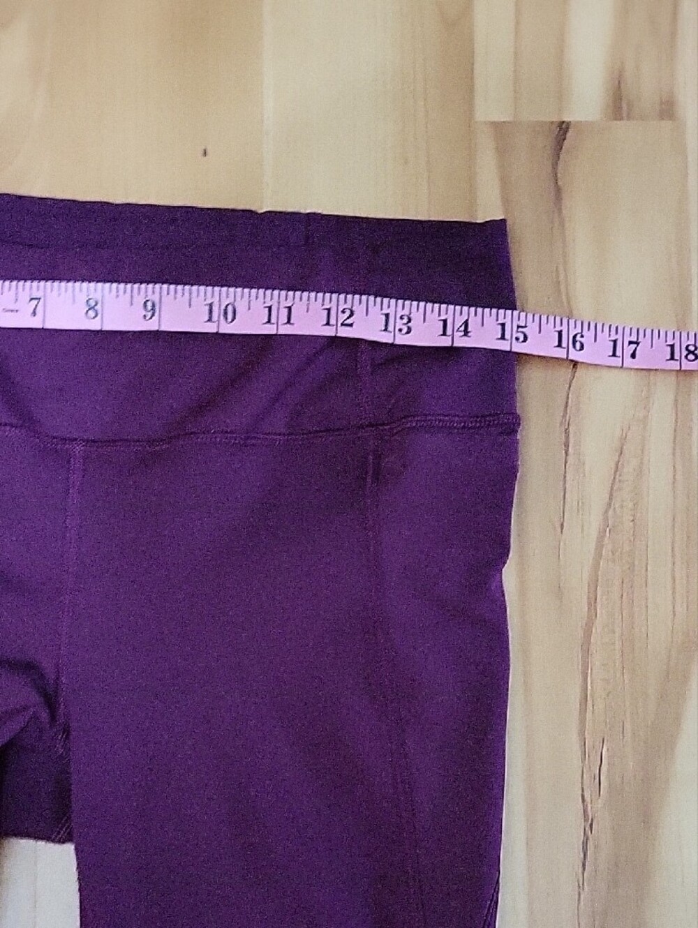 Athleta Salutation Stash Deep Plum High Rise 7/8 Leggings Small - Picture 13 of 15